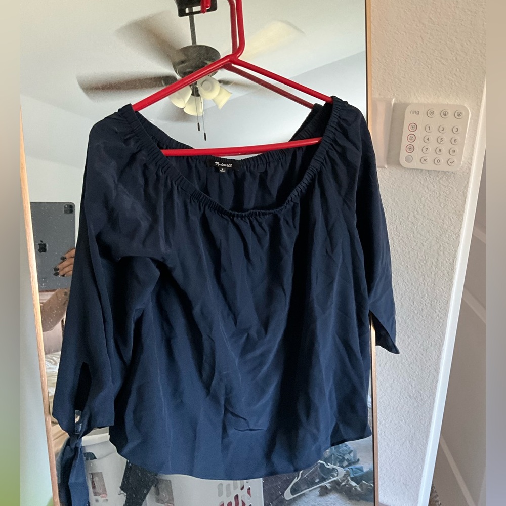 Madewell blue‎ med top